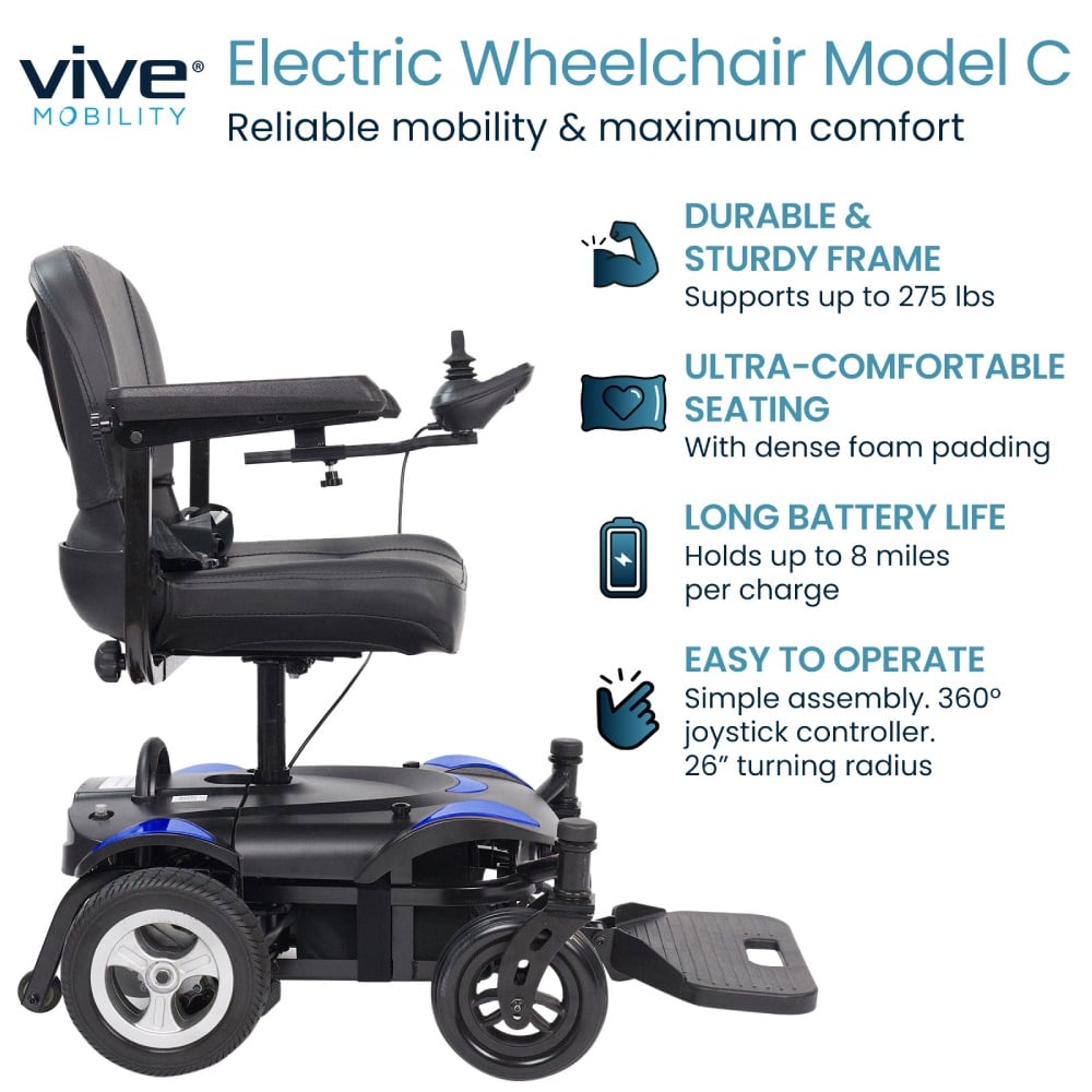 Vive Power Wheelchair Model C - Image 6