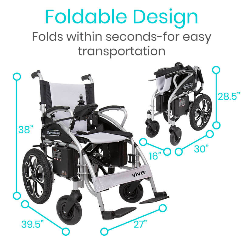 Vive Compact Power Wheelchair - Image 3