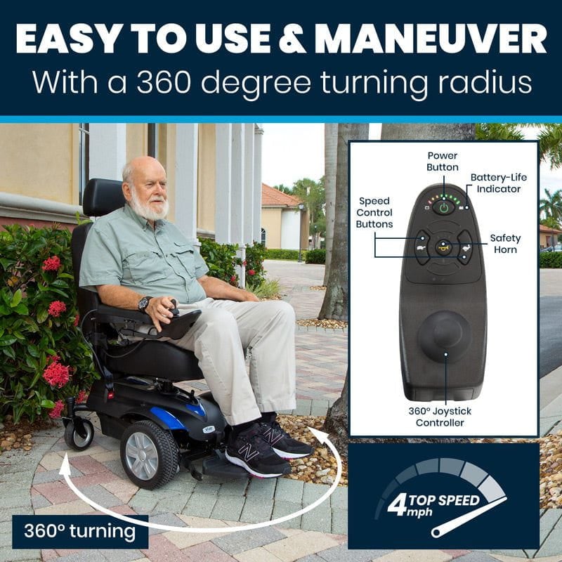 Vive Electric Wheelchair Model V - Image 4